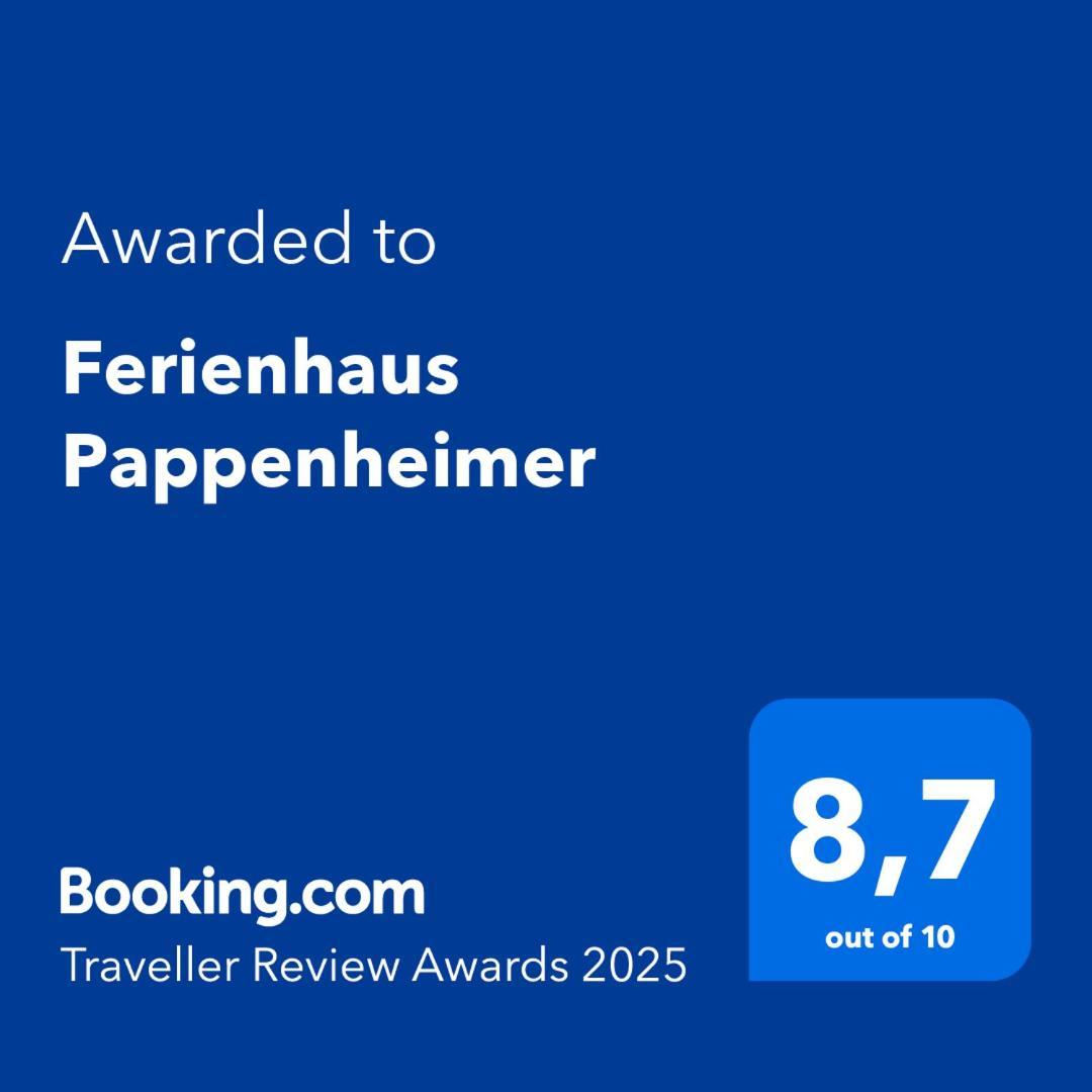 Ferienhaus Pappenheimer Реґен Екстер'єр фото